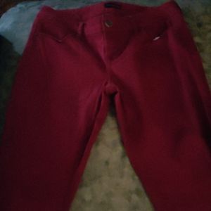 Limited reddish jeans